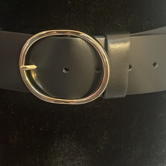 Halogen Leather Belt M - Picture 2 of 6